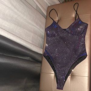 High-leg thong bathing suit!